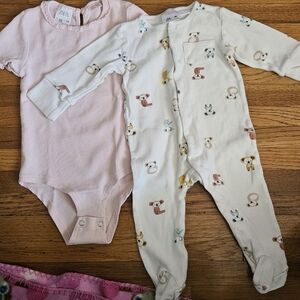 Zara baby onesie